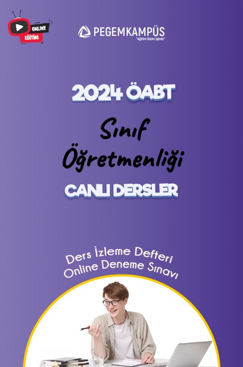 2024 ÖABT Sınıf Öğretmenliği Canlı Dersler