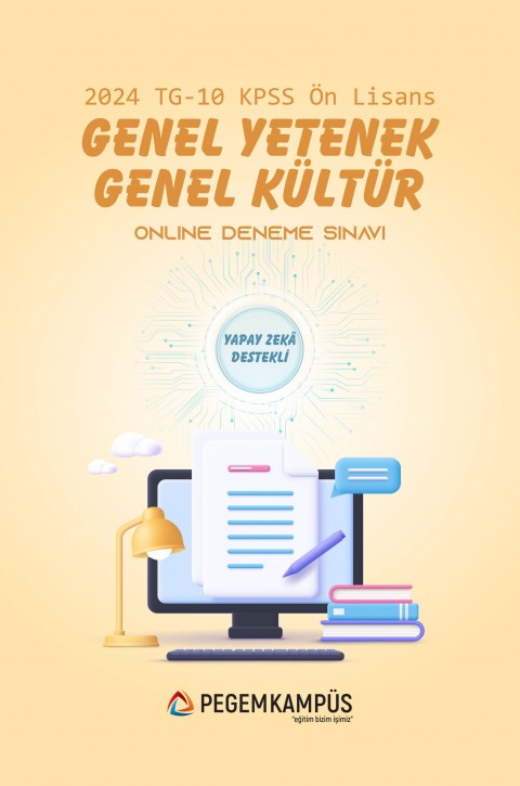 2024 TG-10 KPSS Ön Lisans GYGK Online Deneme Sınavı