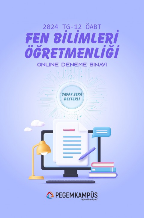2024 TG-12 ÖABT Fen Bilimleri Öğretmenliği Deneme Sınavı