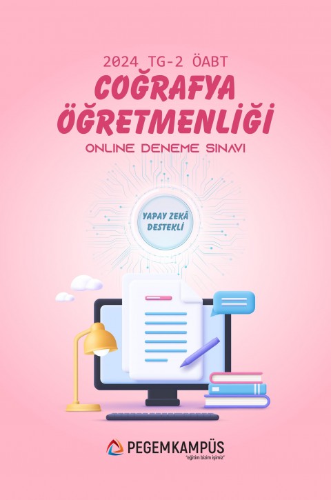 2024 TG-2 ÖABT Coğrafya Öğretmenliği Online Deneme Sınavı