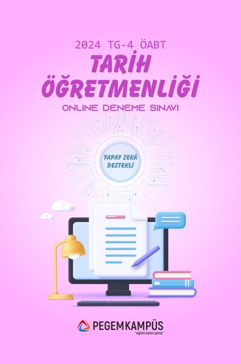 2024 TG-4 ÖABT Tarih Öğretmenliği Online Deneme Sınavı