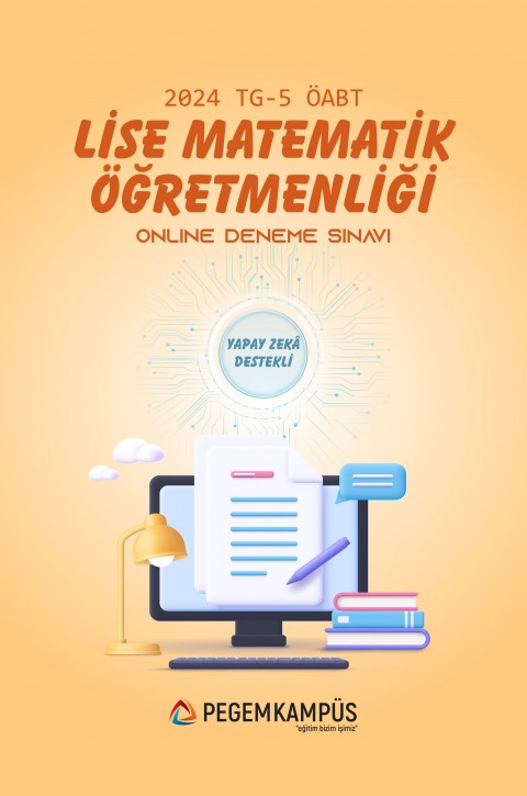 2024 TG-5 ÖABT Lise Matematik Öğretmenliği Online Deneme Sınavı