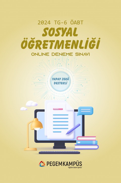 2024 TG-6 ÖABT Sosyal Bilgiler Öğretmenliği Online Deneme Sınavı