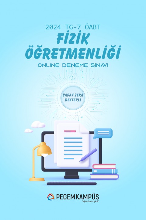 2024 TG-7 ÖABT Fizik Öğretmenliği Online Deneme Sınavı
