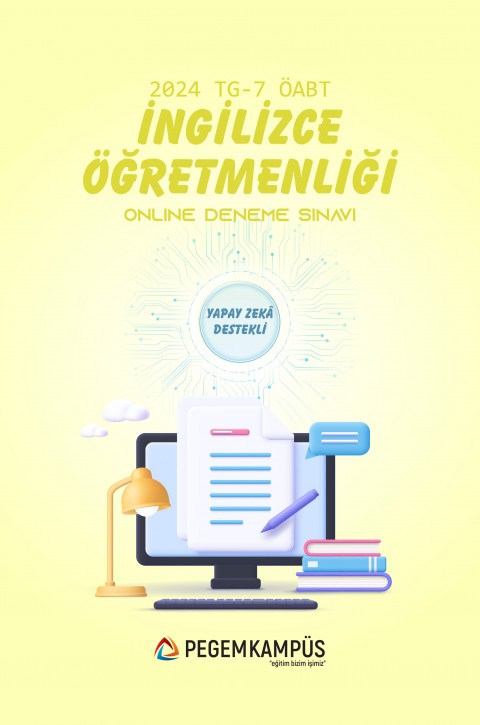 2024 TG-7 ÖABT İngilizce Öğretmenliği Online Deneme Sınavı
