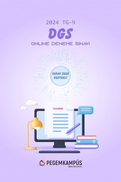 2024 TG-9 DGS Türkiye Geneli Online Deneme Sınavı