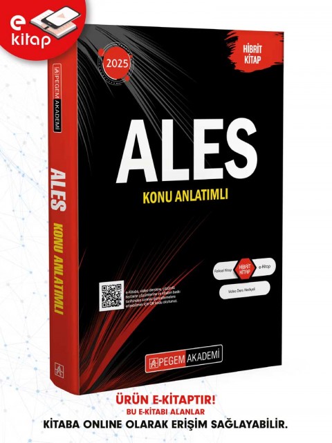 2025 ALES Konu Anlatımlı E-Kitap