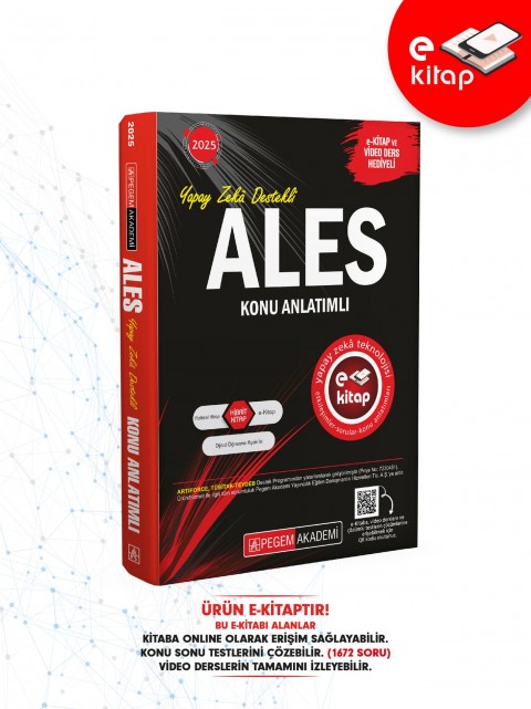 2025 ALES Konu Anlatımlı E-Kitap