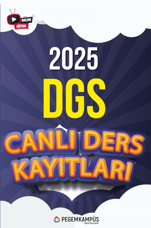2025 DGS Canlı Ders Kayıtları