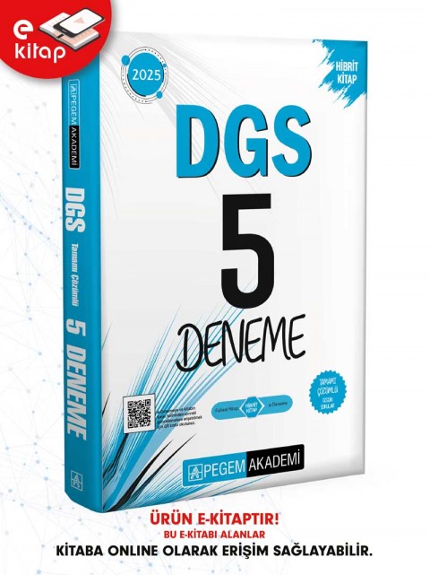 2025 DGS Tamamı Çözümlü 5 E-Deneme