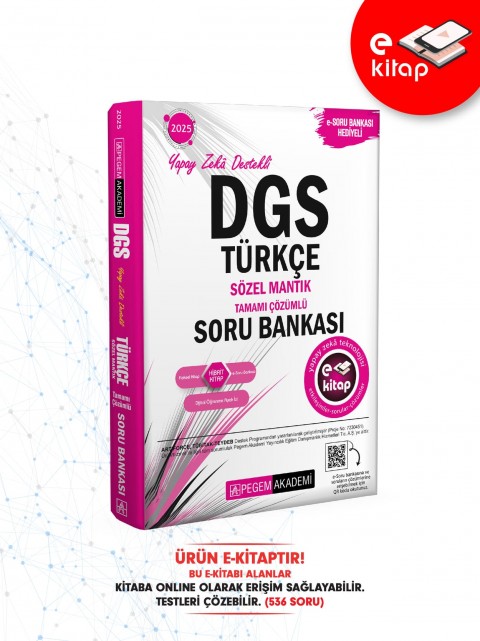 2025 DGS Türkçe Sözel Mantık E-Soru Bankası