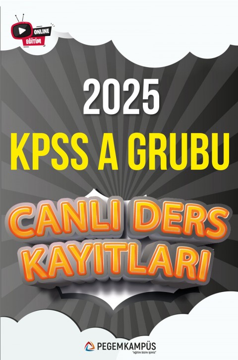 2025 KPSS A Grubu Canlı Ders Kayıtları
