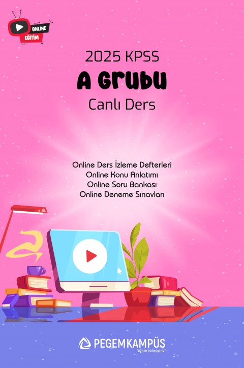 2025 KPSS A Grubu Canlı Ders + Online Materyaller