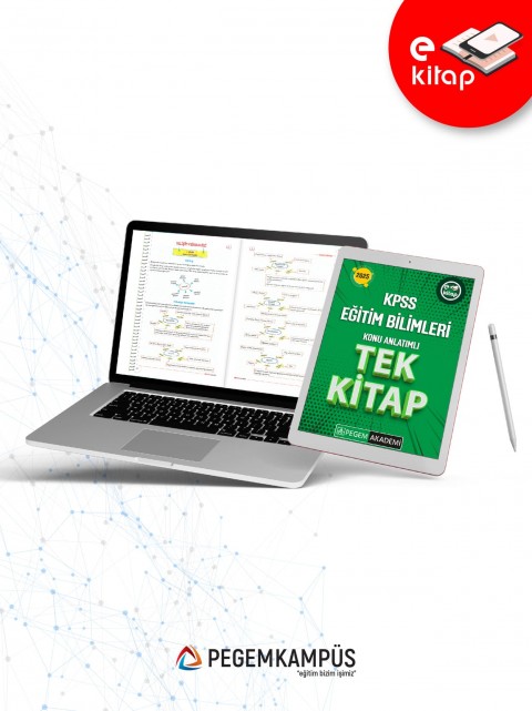 2025 KPSS Eğitim Bilimleri Konu Anlatımlı Tek E-Kitap