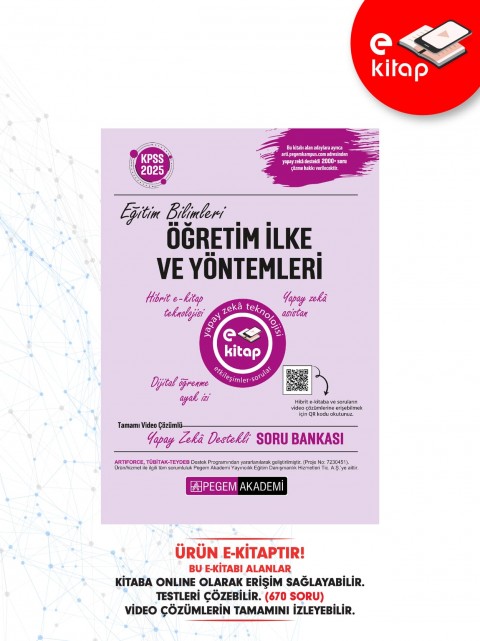 2025 KPSS Eğitim Bilimleri Öğretim İlke ve Yöntemleri E-Soru Bankası