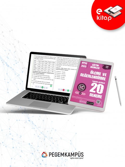 2025 KPSS Eğitim Bilimleri Ölçme ve Değerlendirme 20 E-Deneme