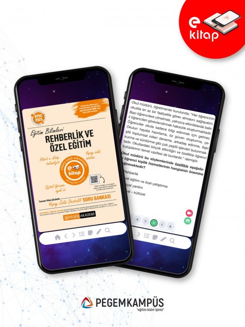 2025 KPSS Eğitim Bilimleri Rehberlik ve Özel Eğitim E-Soru Bankası