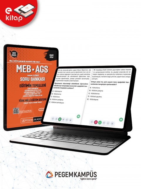 2025 MEB-AGS E-Soru Bankası Eğitimin Temelleri Türk Millî Eğitim Sistemi Temel Kavramlar Eğitimin Amacı ve İşlevleri Eğitimin Kuramsal Temelleri Eğitim ve Öğretimde Etik Eğitim ve Öğretim Teknolojiler