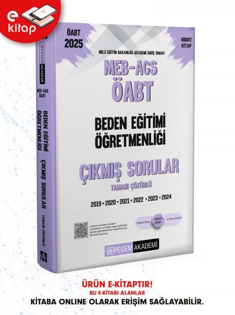 2025 MEB-AGS ÖABT Beden Eğitimi Öğretmenliği Tamamı Çözümlü E-Çıkmış Sorular