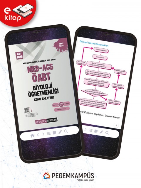 2025 MEB-AGS ÖABT Biyoloji Öğretmenliği Konu Anlatım E-Kitap