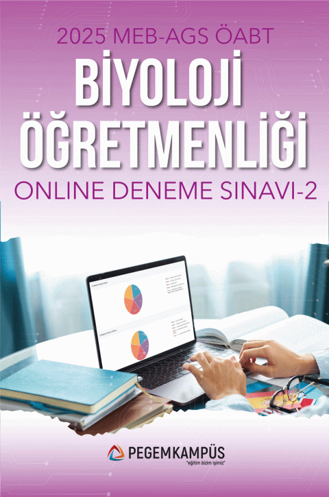 2025 MEB-AGS ÖABT Biyoloji Öğretmenliği Türkiye Geneli Online Deneme Sınavı - 2