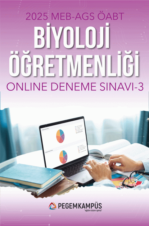 2025 MEB-AGS ÖABT Biyoloji Öğretmenliği Türkiye Geneli Online Deneme Sınavı - 3