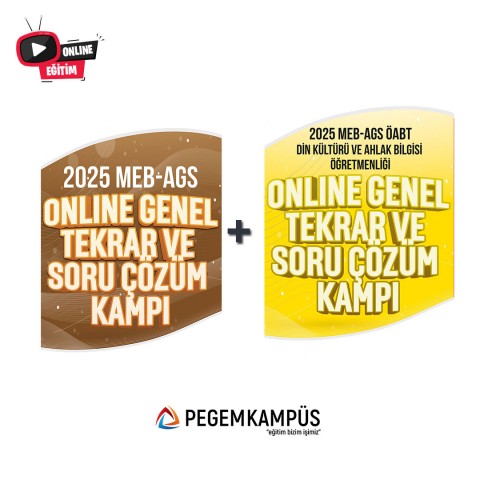2025 MEB-AGS + ÖABT Din Kültürü ve Ahlak Bilgisi Öğretmenliği Online Genel Tekrar ve Soru Çözüm Kampı