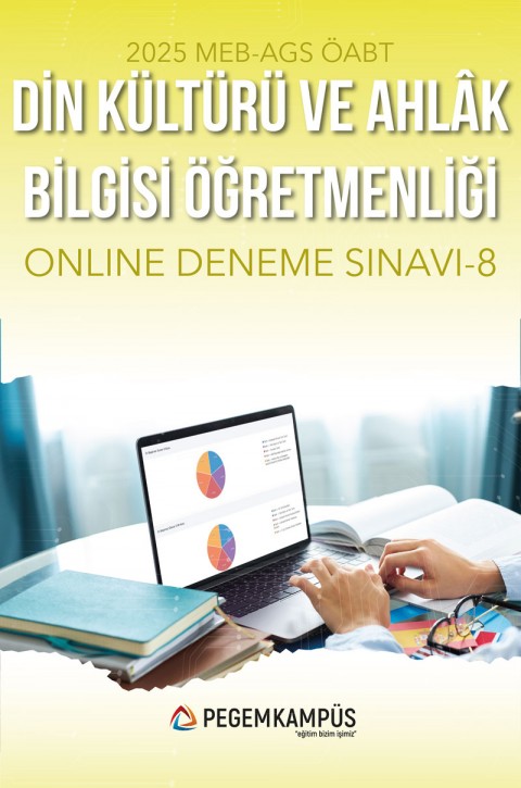 2025 MEB-AGS ÖABT Din Kültürü ve Ahlâk Bilgisi Öğretmenliği Türkiye Geneli Online Deneme Sınavı - 8