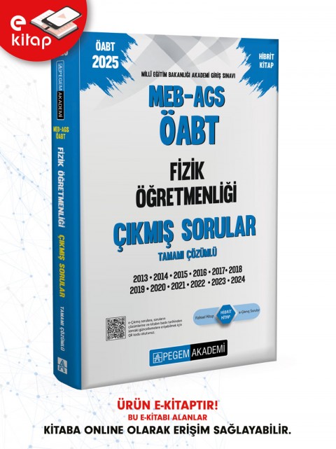2025 MEB-AGS ÖABT Fizik Öğretmenliği Tamamı Çözümlü E-Çıkmış Sorular