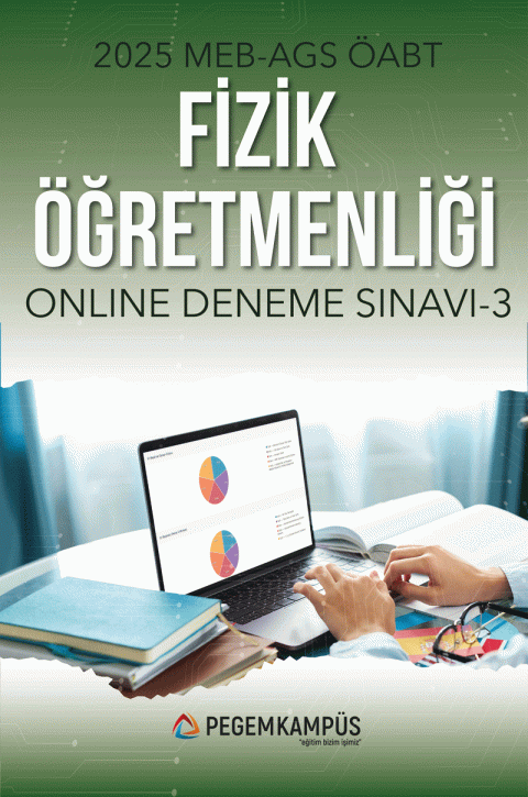 2025 MEB-AGS ÖABT Fizik Öğretmenliği Türkiye Geneli Online Deneme Sınavı - 3