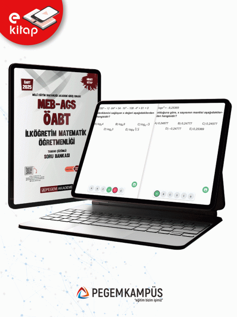 2025 MEB-AGS ÖABT İlköğretim Matematik Öğretmenliği E-Soru Bankası