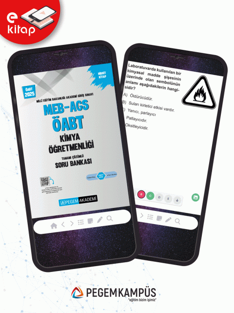 2025 MEB-AGS ÖABT Kimya Öğretmenliği E-Soru Bankası