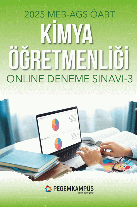 2025 MEB-AGS ÖABT Kimya Öğretmenliği Türkiye Geneli Online Deneme Sınavı - 3
