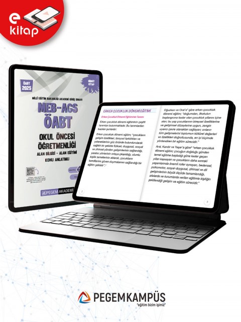 2025 MEB-AGS ÖABT Okul Öncesi Öğretmenliği Konu Anlatımlı E-Kitap