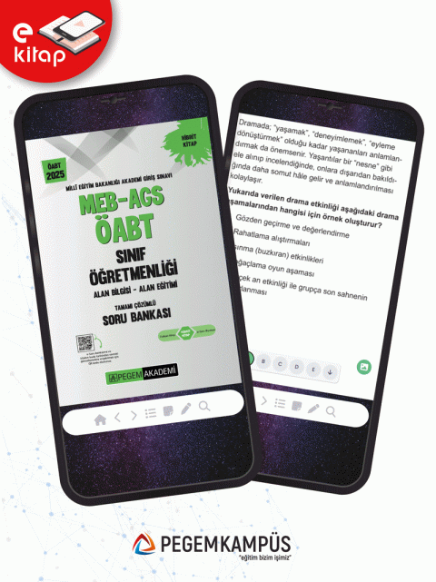 2025 MEB-AGS ÖABT Sınıf Öğretmenliği E-Soru Bankası