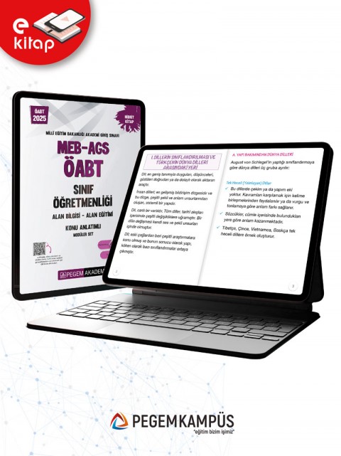 2025 MEB-AGS ÖABT Sınıf Öğretmenliği Konu Anlatımlı E-Kitap Seti