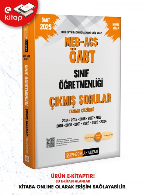 2025 MEB-AGS ÖABT Sınıf Öğretmenliği Tamamı Çözümlü E-Çıkmış Sorular