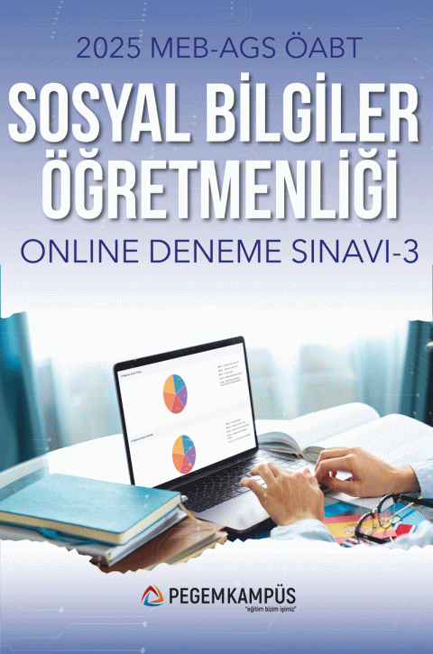 2025 MEB-AGS ÖABT Sosyal Bilgiler Öğretmenliği Türkiye Geneli Online Deneme Sınavı - 3
