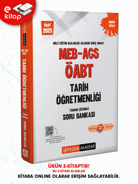 2025 MEB-AGS ÖABT Tarih Öğretmenliği E-Soru Bankası