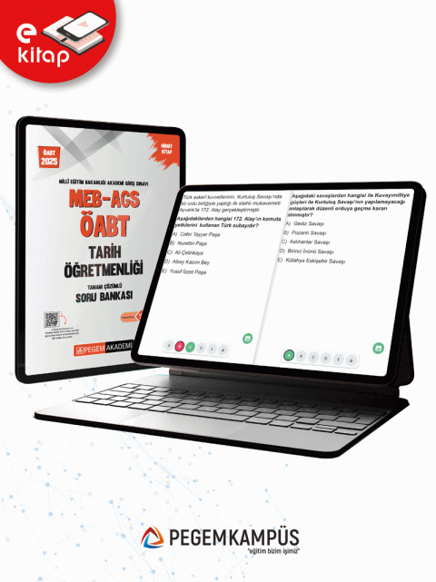 2025 MEB-AGS ÖABT Tarih Öğretmenliği E-Soru Bankası