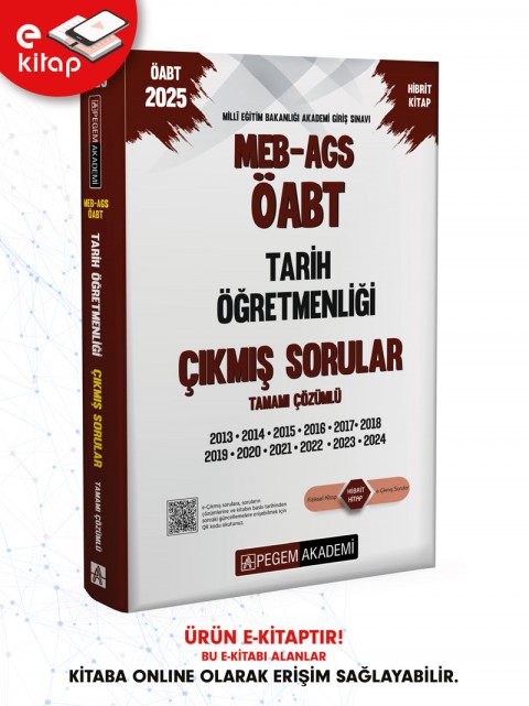 2025 MEB-AGS ÖABT Tarih Öğretmenliği Tamamı Çözümlü E-Çıkmış Sorular