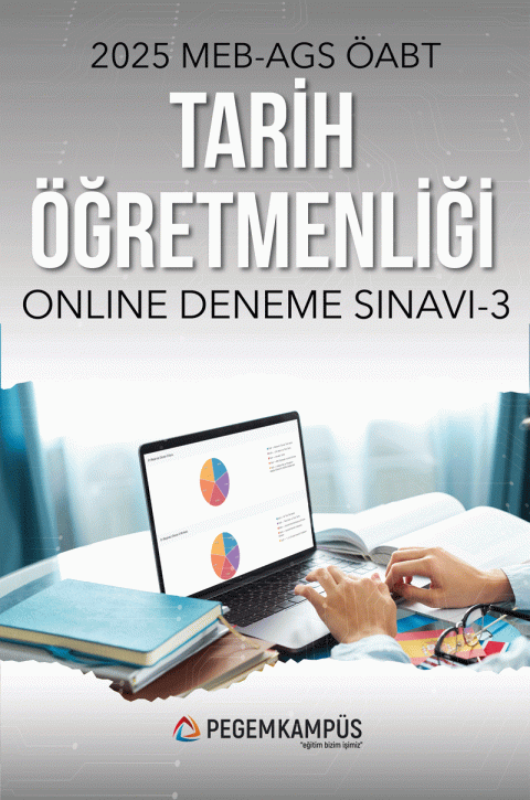 2025 MEB-AGS ÖABT Tarih Öğretmenliği Türkiye Geneli Online Deneme Sınavı - 3