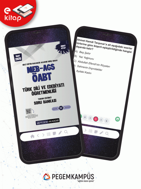 2025 MEB-AGS ÖABT Türk Dili ve Edebiyatı Öğretmenliği E-Soru Bankası
