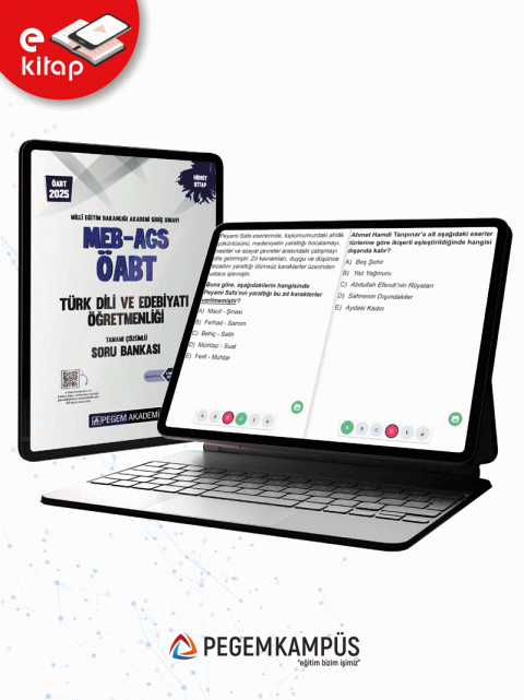 2025 MEB-AGS ÖABT Türk Dili ve Edebiyatı Öğretmenliği E-Soru Bankası