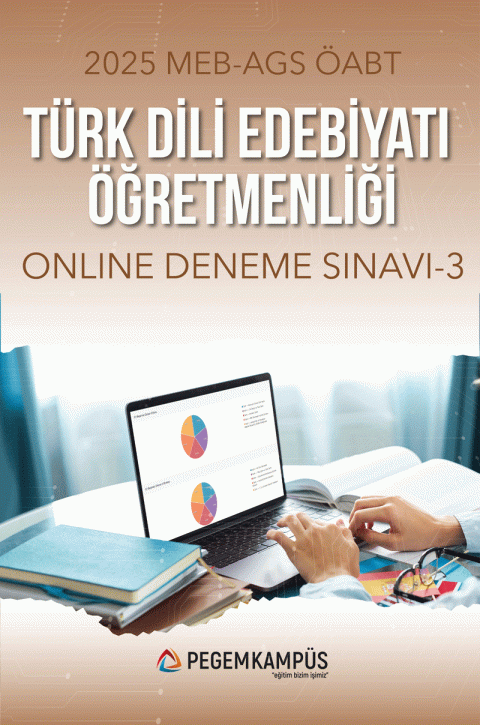 2025 MEB-AGS ÖABT Türk Dili ve Edebiyatı Öğretmenliği Türkiye Geneli Online Deneme Sınavı - 3