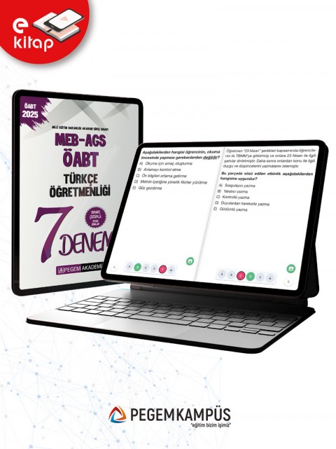 2025 MEB-AGS-ÖABT Türkçe Öğretmenliği Tamamı Çözümlü 7 E-Deneme