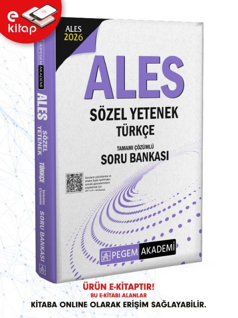 2026 ALES Sözel Yetenek Türkçe Tamamı Çözümlü E-Soru Bankası