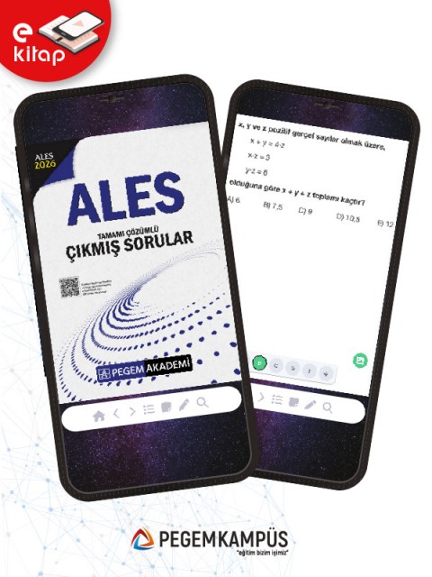 2026 ALES Tamamı Çözümlü Çıkmış Sorular (e-kitap)