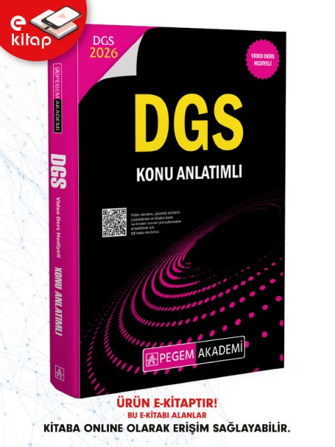 2026 DGS Konu Anlatımlı E-Kitap