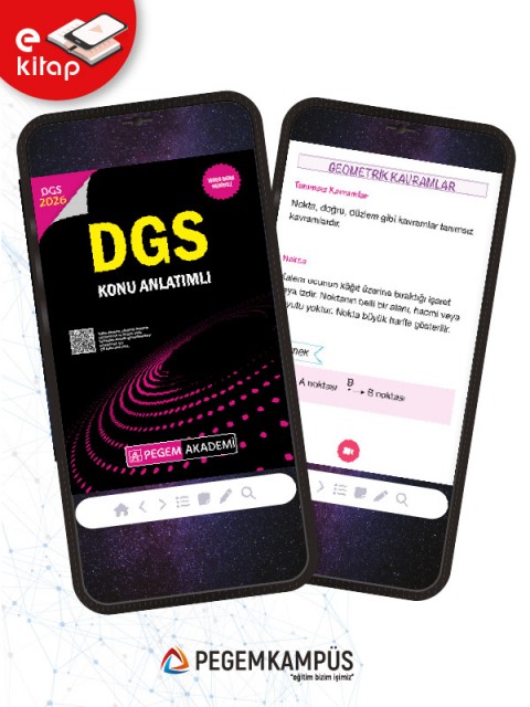 2026 DGS Konu Anlatımlı E-Kitap
